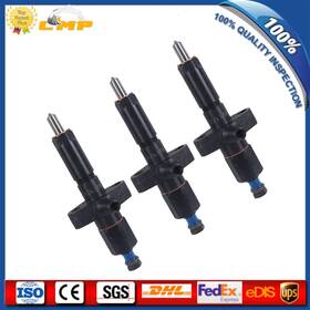 1446788m91 Cmp 3pcs Fuel Injector For Massey Ferguson Tractor 30 50 165 230 255 2135