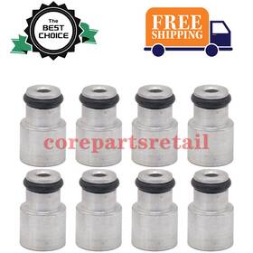 Corepartsretail 072241523466 8pcs Fuel Injectors Adapter Spacer Fits Ls3 /ls7 /ls9 /l76 To A Ls1 Ls2 Manifold