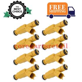 0280155857 Corepartsretail 686558717203 8x Fuel Injectors Xw7e-a5b Fits Ford E-350 Econoline Club Wagon Lincoln Town Car