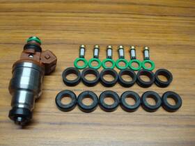 18-10066 Cruzinperformance.com Fuel Injector Seal Filter And O-ring Service Kit For Mitsubishi 3000gt Stealth