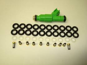 25-11112510 Cruzinperformance.com Ford F250 6.8l V10 Fuel Injector Service Kit 1999-2004 O-rings Filters Caps