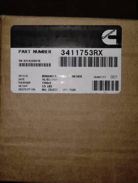 3411753rx Cummins New Genuine Injector Part #