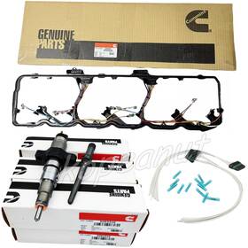 0445120238 Cummins 445 120 238 Diesel 5.9l Fuel Injector Super Performance 50hp Kit For 06-09 Dodge Ram