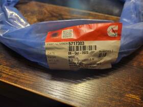 5717303 Cummins Isc Isl Fuel Supply Hose Genuine Oem New