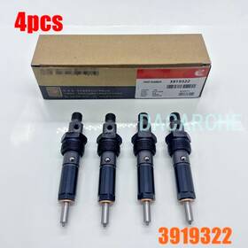3919343 Dacarche 3280048 4pcs Fuel Injector For Cummins 4bt 6bt 3.9 And 5.9 Engine 3919322