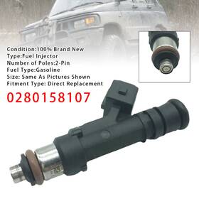 Darupsun 0280158107 1pcs Fuel Injector For Uaz 3160 2.9l 1994-2003
