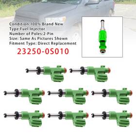 23250-0s010 Darupsun 2975000750 Fj1085 23209-09110 8pcs Fuel Injector For Toyota Tundra 5.7l V8 2007