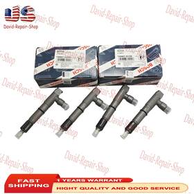 David-repair-shop 729907-53100 4pcs Fuel Injector For Yanmar 4tnv98 4tnv98t Engine 72990753100