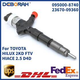 095000-8740 Deborah 23670-09360/23670-0l070 0950008740 23670-0l070 236700l070 Fuel Injector For Toyota Hiace