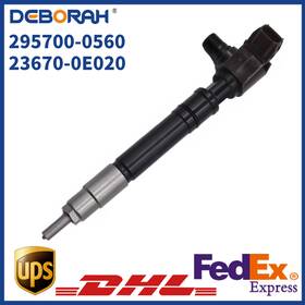 295700-0560 Deborah 23670-0e020 Diesel Fuel Injector For Toyota Fortuner Hilux Revo 2.4l