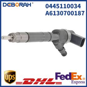 A6130700187 Deborah Diesel Fuel Injector 0445110034 For Mercedes/dodge Om647 2.7l