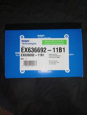 Ex636692-11b1 Delphi 050100258073 - Fuel Injectors