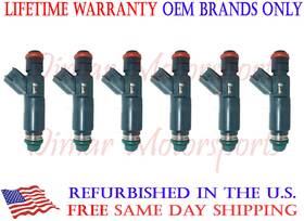 195500-6g9n-aa Denso Oem Fuel Injector Set Of 6