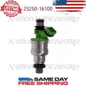 23250-16100 Denso 1x Oem Fuel Injector For 1988-1990 Toyota Geo 1.6 I4