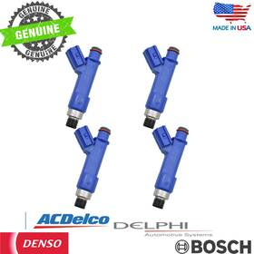 23250-22080 Denso X4 Oem Fuel Injectors For 2004-2008 Toyota Corolla Matrix Pontiac Vibe 1.8