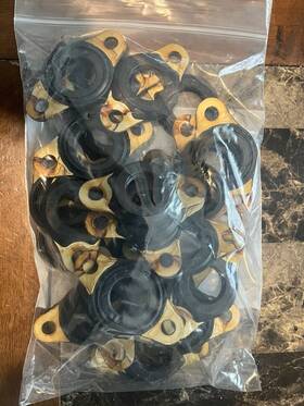 A4720780480 Detroit Diesel A4720780180 Lot Of 25 Genuine Fuel Injector Line Passthrough Seal