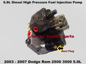 Dodge 3964009 03 To 07 Ram 2500 5.9l Cummins Diesel High Pressure Fuel Injection Pump