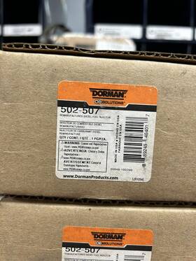502-507 Dorman Oe Solutions Fuel Injector Plus Additional Parts 502-507 Dorman Oe Solutions Fuel Injector Plus Additional Parts