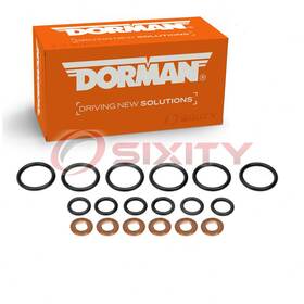 Sx-0256 Dorman - Oe Solutions Fuel Injector O-ring Kit For 2011-2018 Ram 2500 6.7l L6 Air Delivery Fz