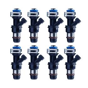 Fi08750 Dturboautos 8- Turbo Fuel Injectors For 1999-00 Gmc Sierra Silverado 4.8 5.3 V8 Highz 750cc