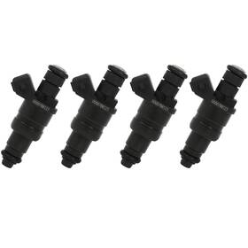 Durall Du151279rall 4pcs Fuel Injectors For 2.3l Mercedes-benz C230 1999-2000 Slk230 1998-2000 Fj915