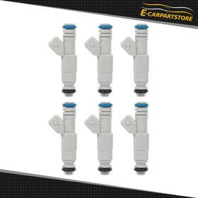 E-carpartstore Ec15037401l 6 Fuel Injectors For Ford Explorer Ranger Mazda B4000 4.0l 1999-2000 842-12205
