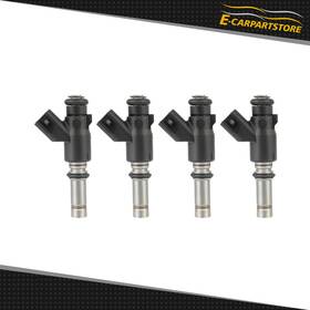 E-carpartstore Ec15128601s 4 Fuel Injectors For 2009 2010 2011 Chevrolet Aveo Aveo5 Pontiac G3 1.6l
