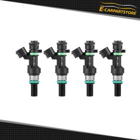 Ec15262420s E-carpartstore 4 Fuel Injectors For Nissan Versa 1.6l 2009 2010 2011 High Performance