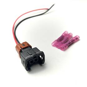Wrs-z32inj-p1 Ec Moto Fuel Injector Connector Pigtail Harness Kit For Nissan 300zx 90-94tt 90-93na