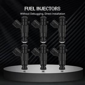 Eccpp E12429201pp For 2004-2006 Buick Rendezvous 3.6l 2004-2007 Cadillac Srx Fuel Injectors