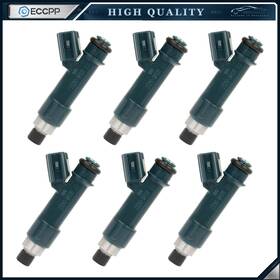 E15004701cp Eccpp 6x Fuel Injectors For Toyota Tacoma 4.0l 2006-2015 Tundra 2007-2011