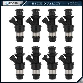 E15052701cp Eccpp 8pcs Fuel Injectors For Chevrolet Silverado 3500 Gmc Sierra 8.1l 2001-2004