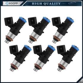 E15072601cp Eccpp 6pcs Fuel Injectors For Ford F-150 2015-2017 3.5l Mustang 2011-2017 3.7l