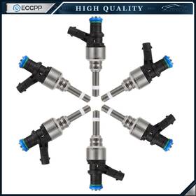 E15266001cp Eccpp 6pcs Fuel Injectors For Audi A6 A7 A8 Q5 Q7 S4 S5 Sq5 Volkswagen Touareg 3.0l