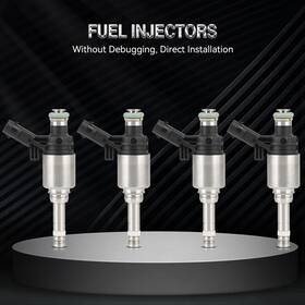 E15266101cp Eccpp Fuel Injectors For Audi A4 Quattro 2.0l 2013-2016 A5 2013-2017
