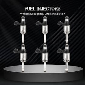 Eccpp E15267001cp Fuel Injectors For Toyota Tacoma 3.5l 2016-2019 Highlander Sienna 2017-2019