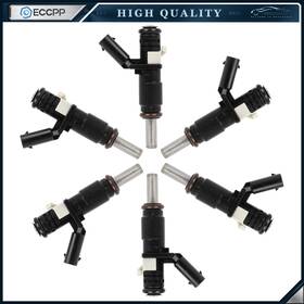 Ec84792501pp Eccpp 6pcs Fuel Injectors For Mercedes-benz Slk350 S400 R350 Ml450 Ml350 Glk350 3.5l