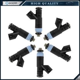 Eccpp Ecc15494601p Fuel Injectors For Ford Five Hundred Freestyle Mercury Montego 2005-2007 3.0l