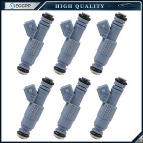 Ecc15495901p Eccpp 6pcs Fuel Injectors For Volvo S80 2004-2006 2.5l Dohc Petrol