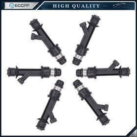 Ecp10531001s Eccpp Fuel Injectors For Chevrolet Impala 2000-2005 Oldsmobile Silhouette 2000-04 3.4l