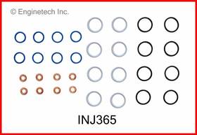 Inj365 Enginetech Fuel Injector O-ring Kit - For Ford 6.0l Powerstroke