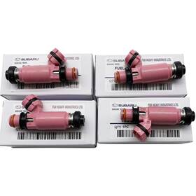 16611-aa370 Factory 16611aa370 4 X New Pink 565cc Fuel Injectors For Subaru Sti Wrx Forester Us