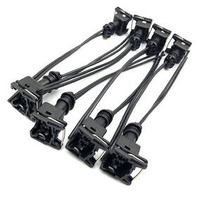 Ev1f Fainwan 768599200316 8 Pack Fuel Injector Connector Pigtail Wiring Plugs Clips Cut Splice
