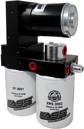 Tsc12100g Fass Titanium Signature Series 100gph Diesel Fuel System Fits Gm 6.6l