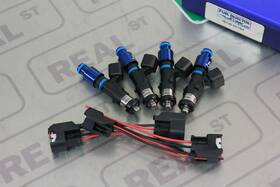Fic Fuel Injector Clinic Is126-0775h 4x 750cc Injectors For 1990-2006 Mitsubishi Dsm Eclipse Evo 1-9 4g63t Highz