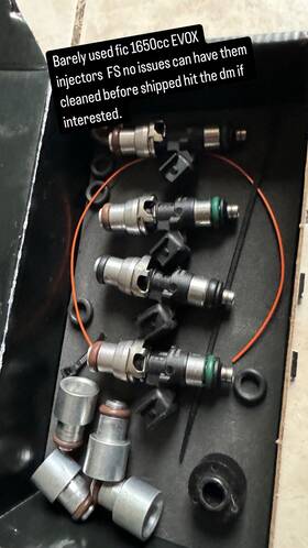 Is127-1650h Fic Fuel Injector Clinic 1650cc Injectors Mitsubishi Lancer Evo X 4b11t Highz