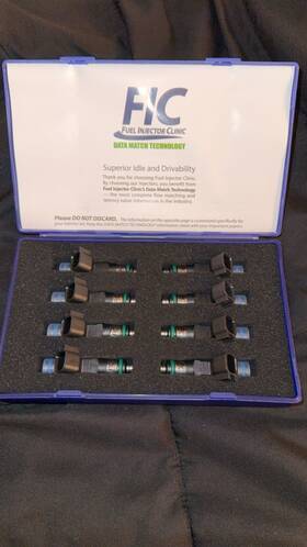 Is153-0775h Fic Fuel Injector Clinic 775cc Injectors For Dodge 2003-2025 5.7/6.1/6.4 Hemis