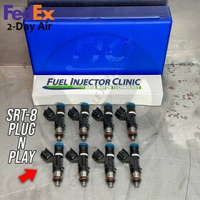 Is153-650h Fic Fuel Injector Clinic 650cc Injectors For Dodge Hemi Srt8 Srt-8 Highz