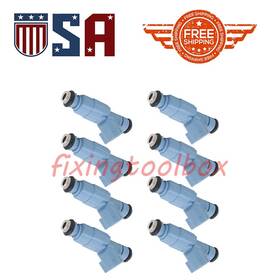 0280155849 Fixingtoolbox 655506543003 822-11149 Set Of 8 Fuel Injectors Fits Dodge Dakota Ram 1500 Chrysler Aspen 4.7l