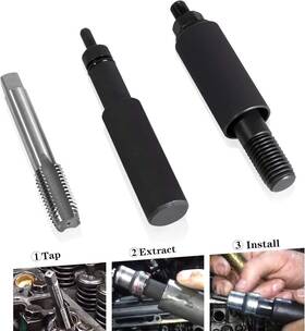 Qp-455 For Ford 6.0l/6.4l Powerstroke Fuel Injector Sleeve/cup Remove And Install Kits Qp-455 For Ford 6.0l/6.4l Powerstroke Fuel Injector Sleeve/cup Remove And Install Kits